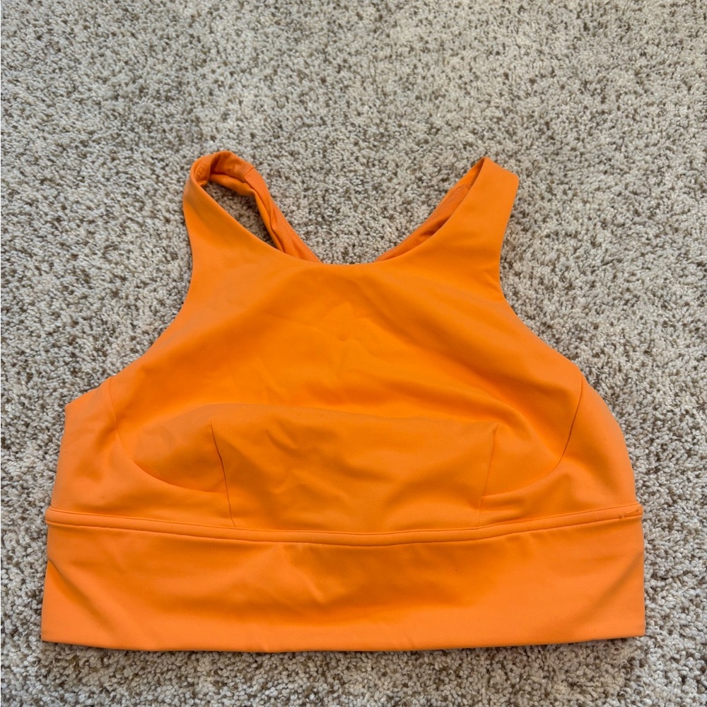 lululemon athletica Orange Sports Bra